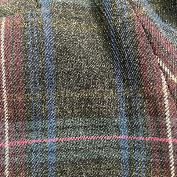 J. Jill Bi-Stretch Premium Plaid Pull Up/On Pants Size 6 - Picture 5 of 9